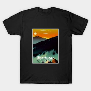 Northstar Lake Tahoe California United States ski T-Shirt